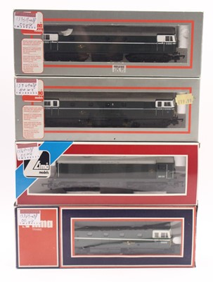 Lot 422 - Four Lima 00 gauge locos to include a class 25...