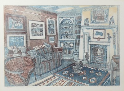 Lot 296 - Richard Bawden (1936-2025) - The Parlour,...