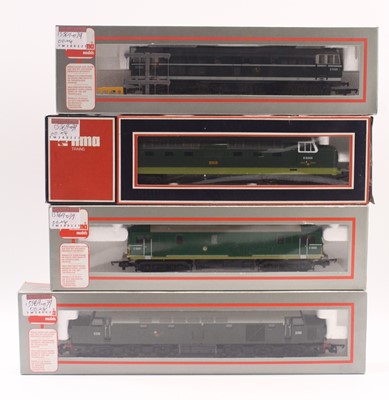 Lot 423 - Four Lima 00 gauge locos to include a class 73...
