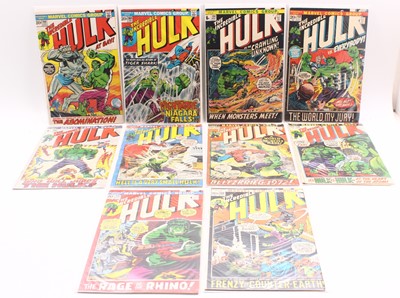 Lot 1733 - Marvel Comics The Incredible Hulk (1972) issue...