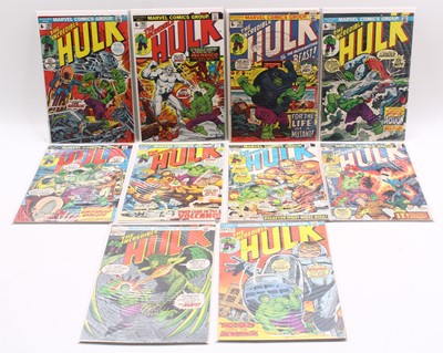 Lot 1734 - Marvel Comics The Incredible Hulk (1972) issue...