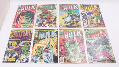 Lot 1741 - Marvel Comics The Incredible Hulk (1980-1981)...