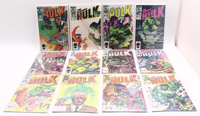 Lot 1744 - Marvel Comics The Incredible Hulk (1983-1984)...