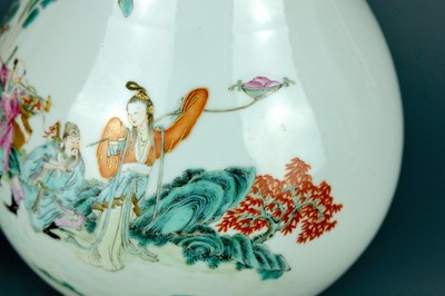 Lot 2082 - A rare and extremely fine Chinese famille rose...