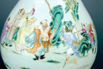Lot 2082 - A rare and extremely fine Chinese famille rose...