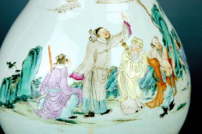 Lot 2082 - A rare and extremely fine Chinese famille rose...