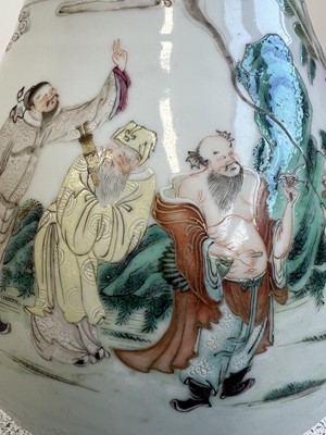 Lot 2082 - A rare and extremely fine Chinese famille rose...