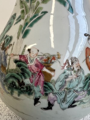 Lot 2082 - A rare and extremely fine Chinese famille rose...