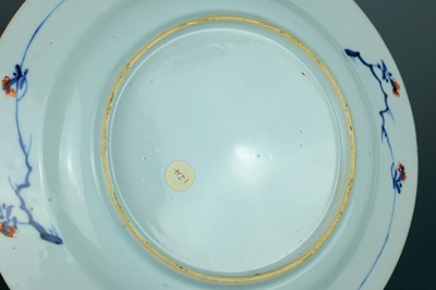 Lot 2078 - A Chinese famille verte dish, Qing Dynasty,...