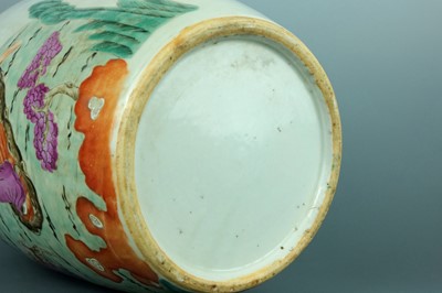 Lot 2079 - A Chinese famille rose ’Eight Immortals’ ovoid...