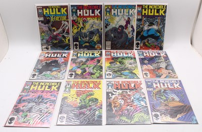 Lot 1747 - Marvel Comics The Incredible Hulk (1987-1988)...