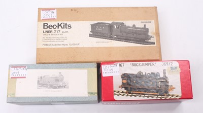 Lot 540 - Three 00 gauge locos to include an LNER Q1...
