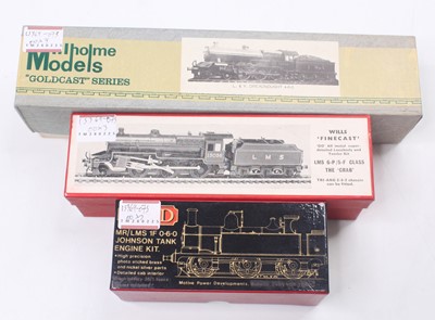 Lot 520 - Three 00 gauge unmade kits to include an MPD...