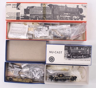 Lot 519 - Three 00 gauge unmade kits to include a...