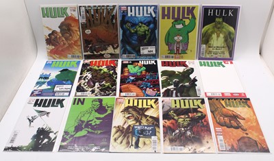 Lot 1756 - Marvel Comics Hulk (2014-15) issue 1-16 with...