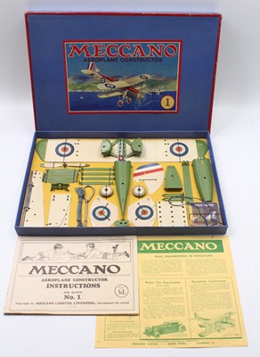 Lot 626 - Meccano, Aeroplane Constructor No.1, circa...