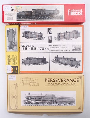 Lot 546 - Four 00 gauge unmade kits to include a South...