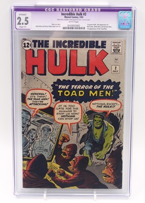 Lot 1703 - Marvel Comics The Incredible Hulk (1962) issue...