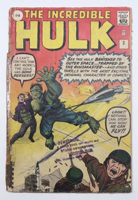 Lot 1707 - Marvel Comics The Incredible Hulk (1962) issue...