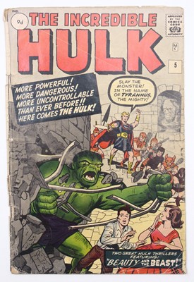 Lot 1705 - Marvel Comics The Incredible Hulk (1962) issue...