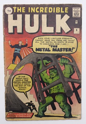Lot 1704 - Marvel Comics The Incredible Hulk (1962) issue...