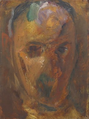 Lot 238 - John Duguid (1906-1961) - Self portrait, oil...