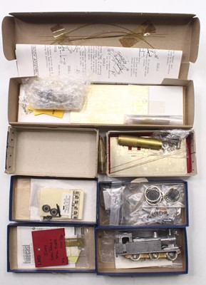 Lot 542 - Four 00 gauge unmade kits to include a...