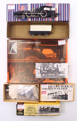 Lot 548 - Four 00 gauge unmade kits to include a GEM...