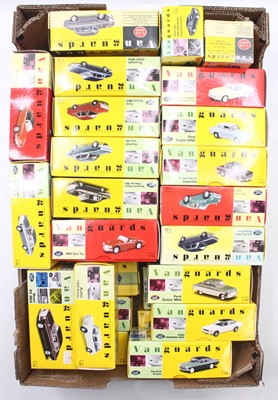 Lot 913 - Tray containing a quantity of Vanguards 1/43...
