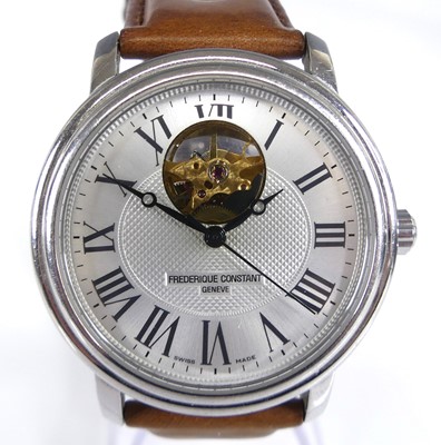 Lot 2638 - A Frederique Constant gent's steel cased...