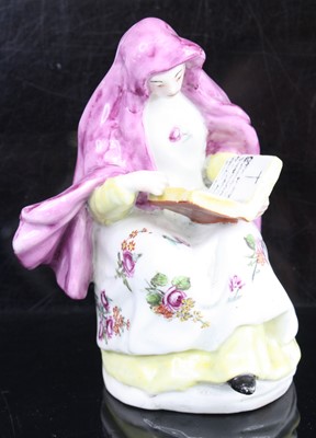 Lot 1045 - An English soft-paste porcelain figure of a...