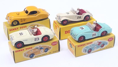 Lot 1482 - Dinky Toys group of 4 to include; No.157...