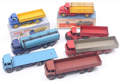Lot 1445 - Dinky Toys a quantity of loose haulage diecast...
