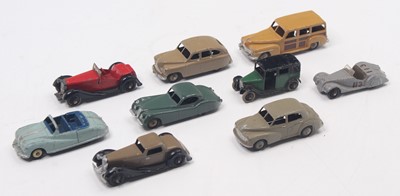 Lot 1495 - Dinky Toys group of 9 loose and mostly...