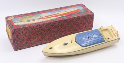 Lot 667 - Hornby Meccano No.2 Racing Boat titled "Racer...
