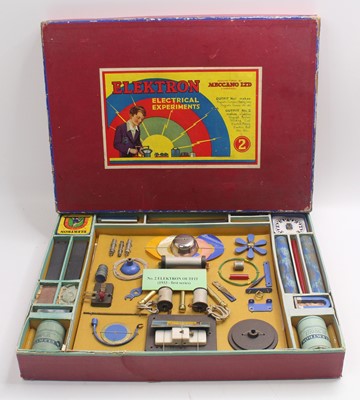 Lot 646 - Meccano Elektron Outfit No.2 with a number of...