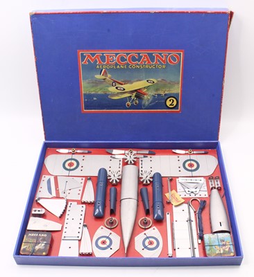 Lot 618 - Meccano Aeroplane Constructor No.2 circa 1931,...