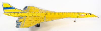 Lot 712 - Meccano Home Made display model of a Concorde,...