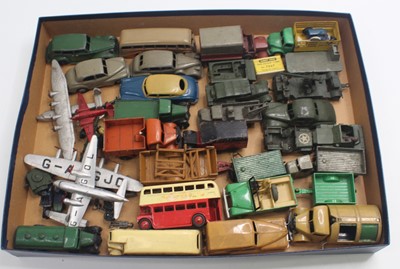 Lot 1480 - A collection of loose, playworn Dinky toys, to...