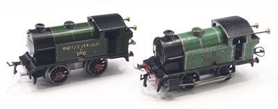 Lot 141 - Two Hornby 0-4-0 clockwork tank locos: 1932-6...