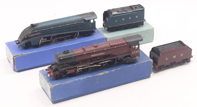 Lot 300 - Two Hornby-Dublo 3-rail post-war 4-6-2 locos &...