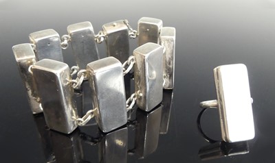 Lot 2699 - Astrid Fog for Georg Jensen - a sterling...