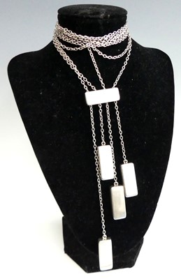 Lot 2700 - Astrid Fog for Georg Jensen - a sterling four...