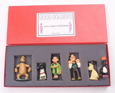 Lot 2146 - Good Soldiers Wallace and Gromit - a close...