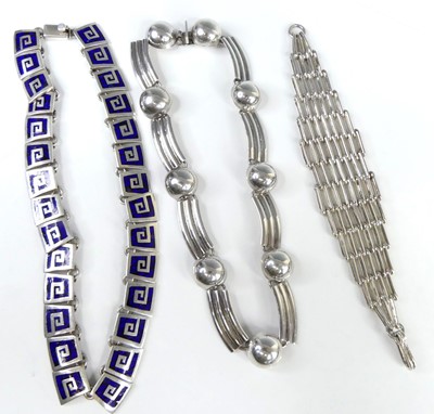 Lot 2702 - A contemporary Mexican silver sectional...