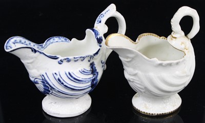 Lot 1050 - A Derby porcelain dolphin ewer cream jug,...