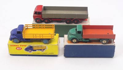 Lot 1439 - Dinky Toys group of 3 to include; No.532 Comet...