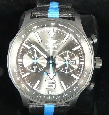 Lot 2664 - A Vostok Europe Expedition North Pole 1 black...