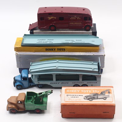 Lot 1430 - Dinky Toys group of 3 to include; No.981 Horse...
