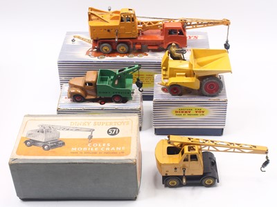 Lot 1429 - Dinky Toys group of 4 to include; No.972 Lorry...